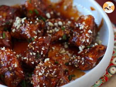 Poulet frit coréen à la sauce épicée au gochujang - Dakgangjeong - foto 4