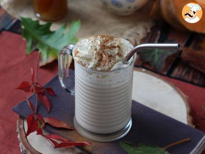 Pumpkin spice latte mit selbstgemachtem Kürbissirup! - foto 2