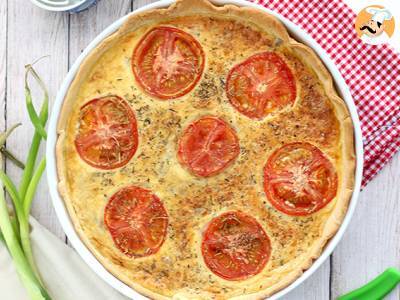 Quiche mit Thunfisch und Tomate - foto 2