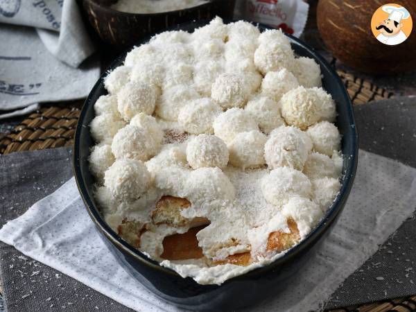 Raffaello-Tiramisu mit gutem Kokosnussgeschmack - foto 6