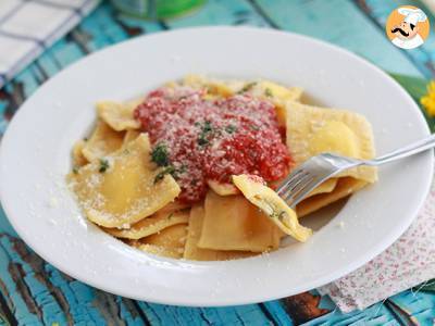 Ravioli mit Ricotta, das Rezept Schritt für Schritt erklärt - foto 2