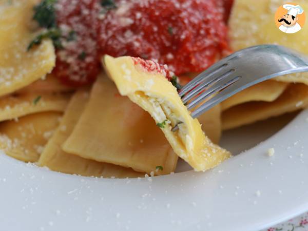 Ravioli mit Ricotta, das Rezept Schritt für Schritt erklärt - foto 3