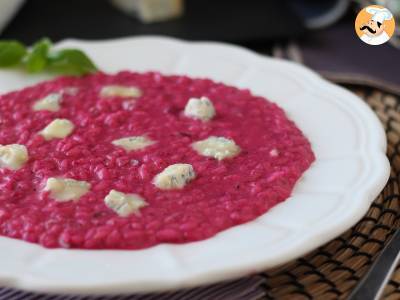 Risotto mit Roter Bete und Gorgonzola: eine Explosion von Farben und intensiven Aromen - foto 2