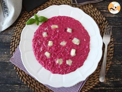 Risotto mit Roter Bete und Gorgonzola: eine Explosion von Farben und intensiven Aromen - foto 3