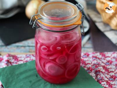 Rote Zwiebelpickles, perfekt zum Aufpeppen Ihrer Gerichte! - foto 2