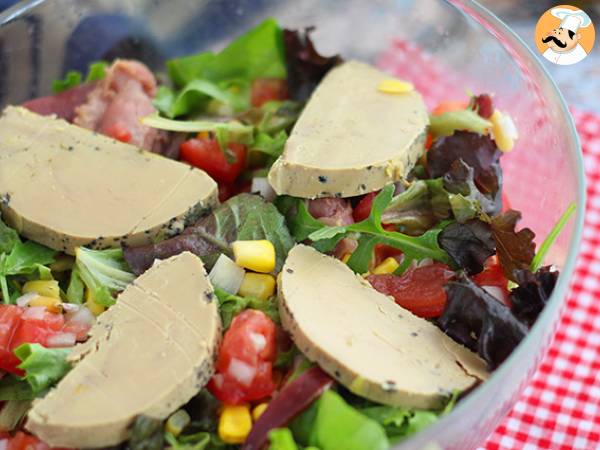 Salade landaise au foie gras (Perigourdine-Salat) - foto 2