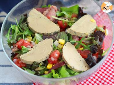 Salade landaise au foie gras (Perigourdine-Salat) - foto 3