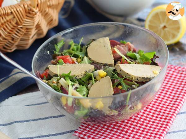 Salade landaise au foie gras (Perigourdine-Salat) - foto 4