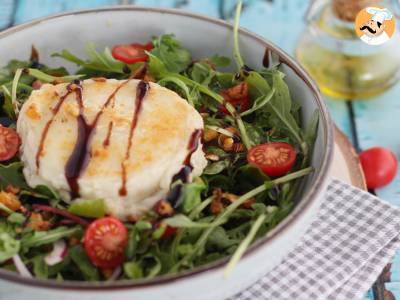 Salat mit Ziegenkäse - foto 4