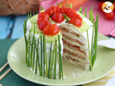 Sandwich Cake, der frische Kuchen zum Aperitif - foto 2