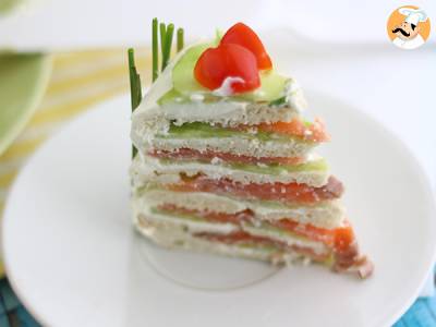 Sandwich Cake, der frische Kuchen zum Aperitif - foto 5