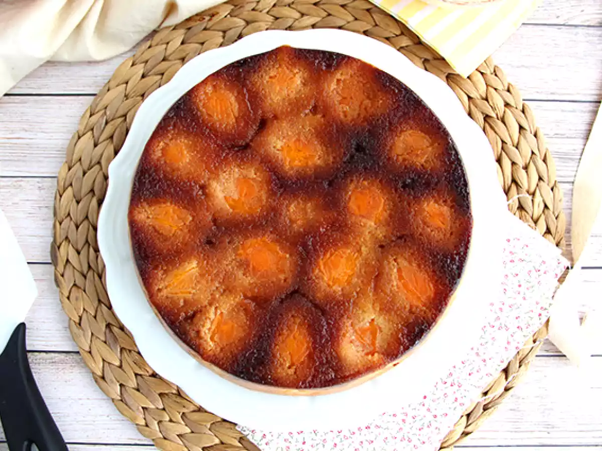 Schneller und einfacher Aprikosenkuchen - foto 3