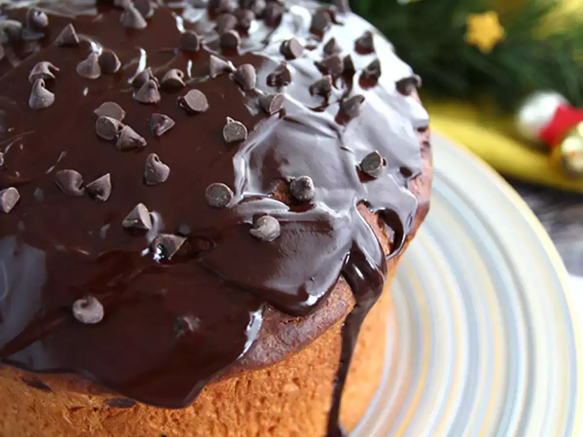 Schokoladen-Panettone (Chocotone) - foto 2