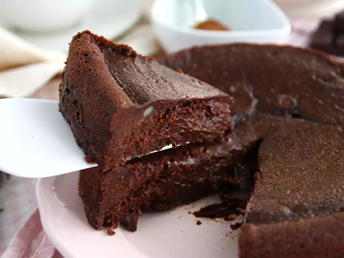 Schokoladenfondant mit gesalzenem Butterkaramell - foto 5