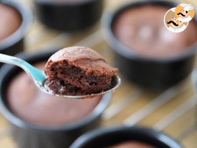 Schokoladenfondant und sein ultrafließendes Herz Schritt für Schritt - foto 4