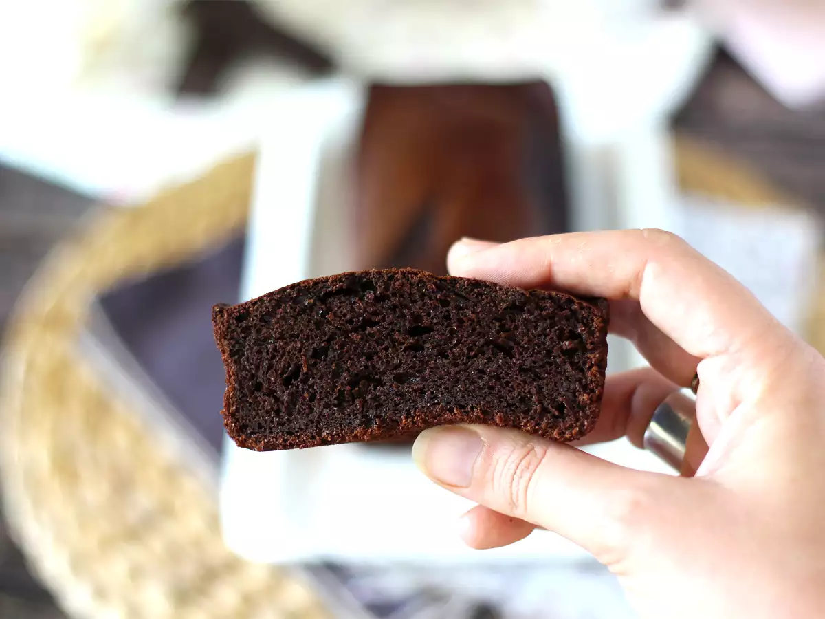 Schokoladenkuchen ohne Eier und ohne Butter! - foto 2