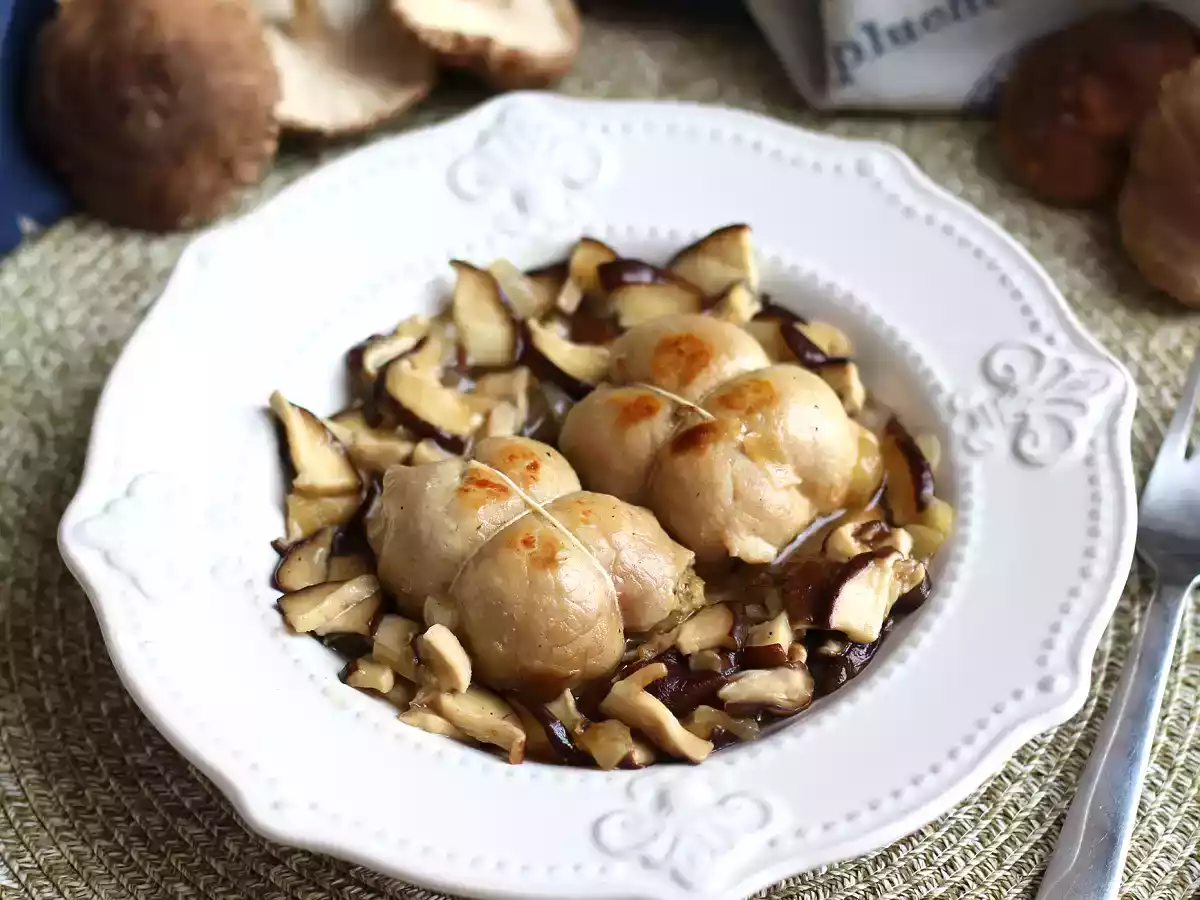 Schweinekoteletts mit einer Pilzsauce - foto 4