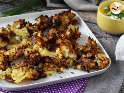 Smashed Potatoes mit Air Fryer, die ultraknusprige Beilage!