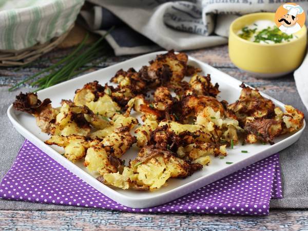 Smashed Potatoes mit Air Fryer, die ultraknusprige Beilage! - foto 3