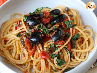 Spaghetti alla puttanesca, ein schneller und schmackhafter erster Gang - foto 4