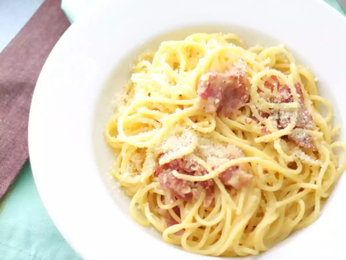 Spaghetti Carbonara, das wahre Rezept! - foto 2
