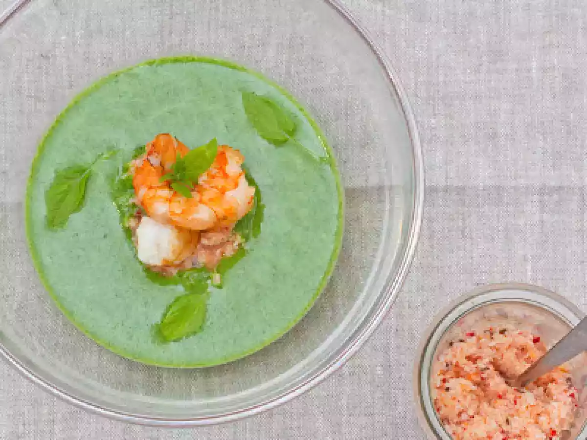 Spinat-Kokos-Suppe Paradieskörner