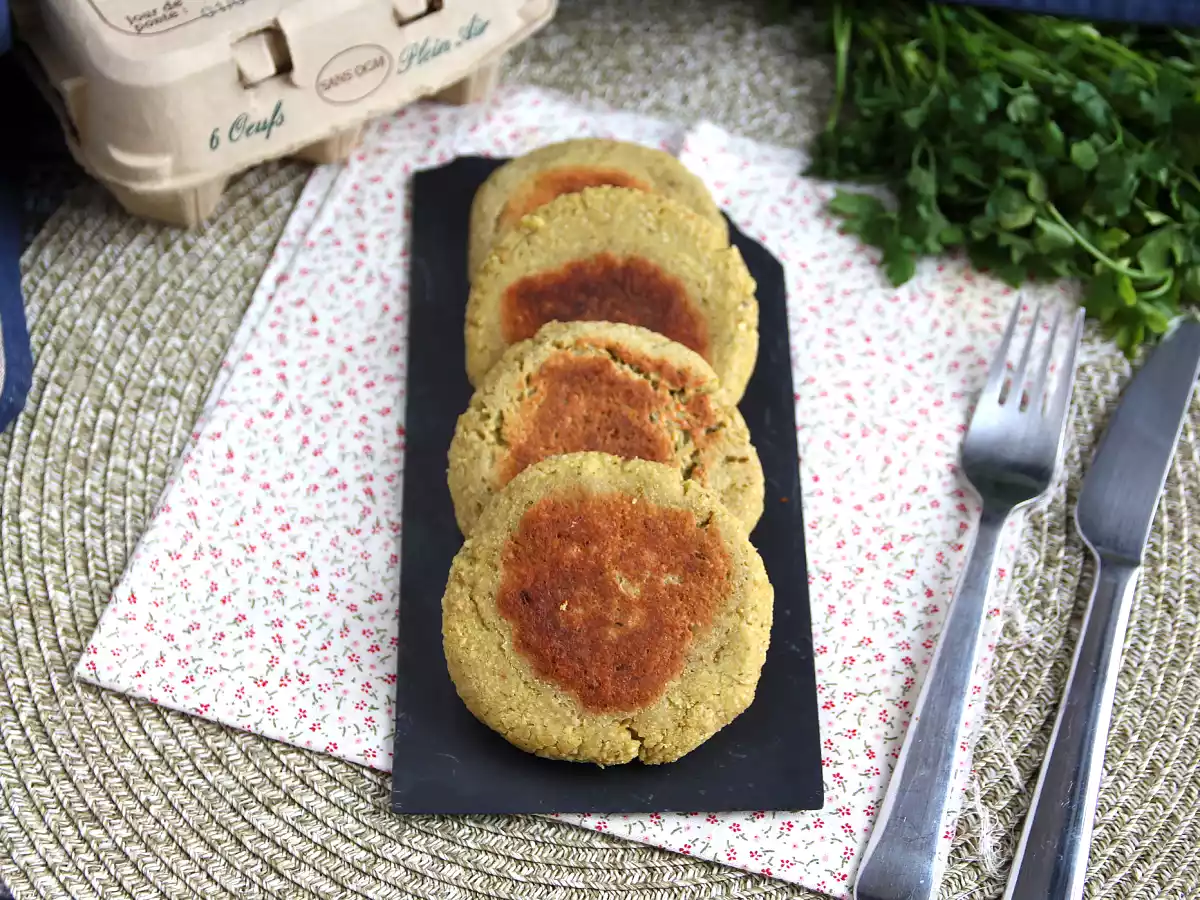 Super einfache Tofu-Patties für eine vegetarische Mahlzeit