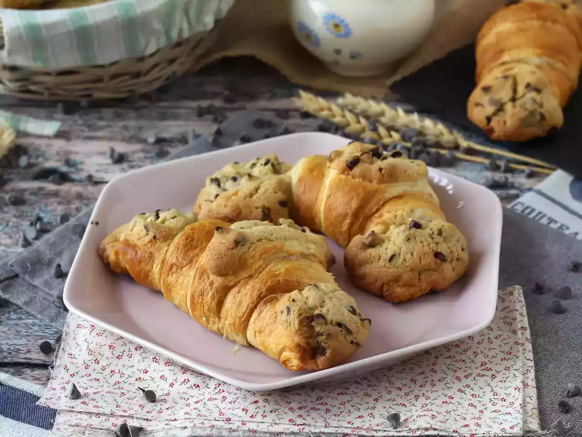 Superleckere und supereinfache Crookies. Die perfekte Kombination aus Croissant und Cookie!