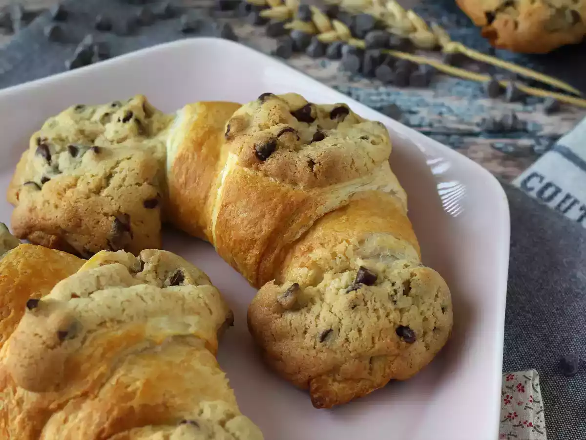 Superleckere und supereinfache Crookies. Die perfekte Kombination aus Croissant und Cookie! - foto 2