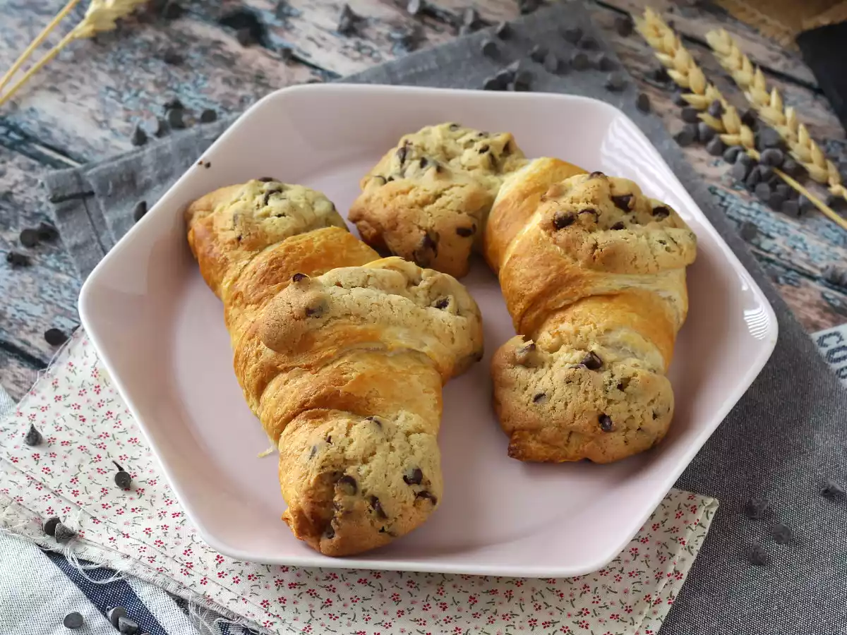 Superleckere und supereinfache Crookies. Die perfekte Kombination aus Croissant und Cookie! - foto 4