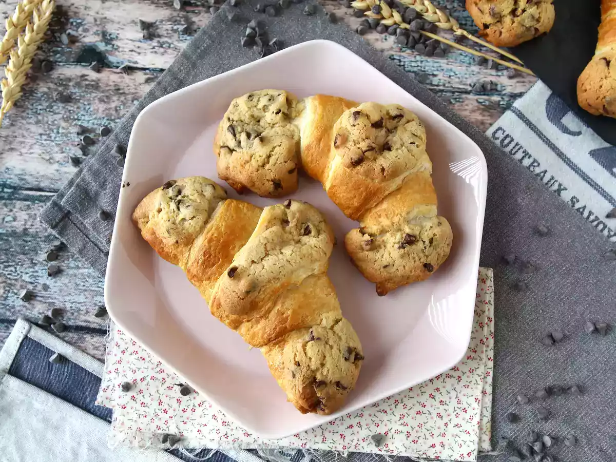 Superleckere und supereinfache Crookies. Die perfekte Kombination aus Croissant und Cookie! - foto 5