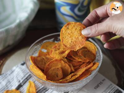 Süßkartoffelchips für die Mikrowelle - foto 4