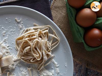 Tagliolini, die Schritt-für-Schritt-Anleitung für die Zubereitung zu Hause