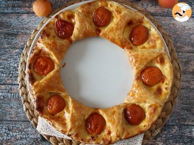 Tarte oranaise - Blätterteig, Konditorcreme und Aprikosen - foto 5