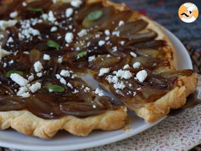 Tarte Tatin mit Schalotten und Feta, die unwiderstehliche salzige Version! - foto 3