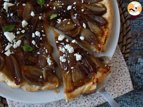 Tarte Tatin mit Schalotten und Feta, die unwiderstehliche salzige Version! - foto 5