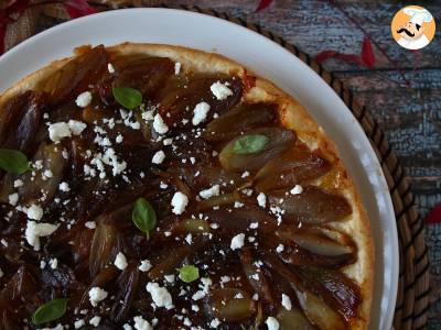 Tarte Tatin mit Schalotten und Feta, die unwiderstehliche salzige Version! - foto 7