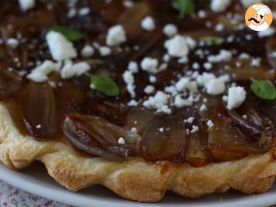 Tarte Tatin mit Schalotten und Feta, die unwiderstehliche salzige Version! - foto 8