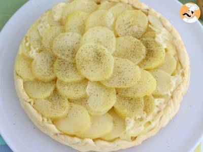 Tarte tatin von Kartoffeln mit Cantal - foto 3