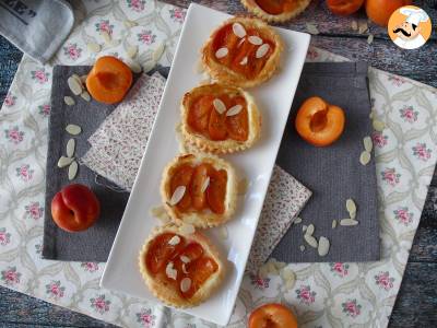 Tartelettes tatin mit Aprikosen, das schnelle Dessert, wenn man Gäste hat! - foto 5