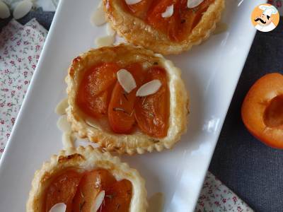 Tartelettes tatin mit Aprikosen, das schnelle Dessert, wenn man Gäste hat! - foto 6