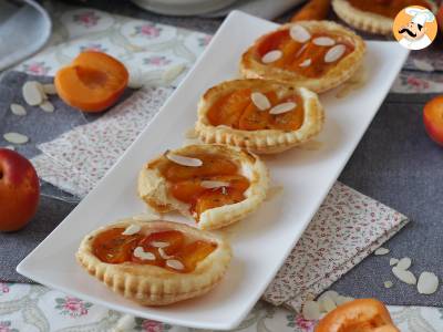 Tartelettes tatin mit Aprikosen, das schnelle Dessert, wenn man Gäste hat! - foto 7