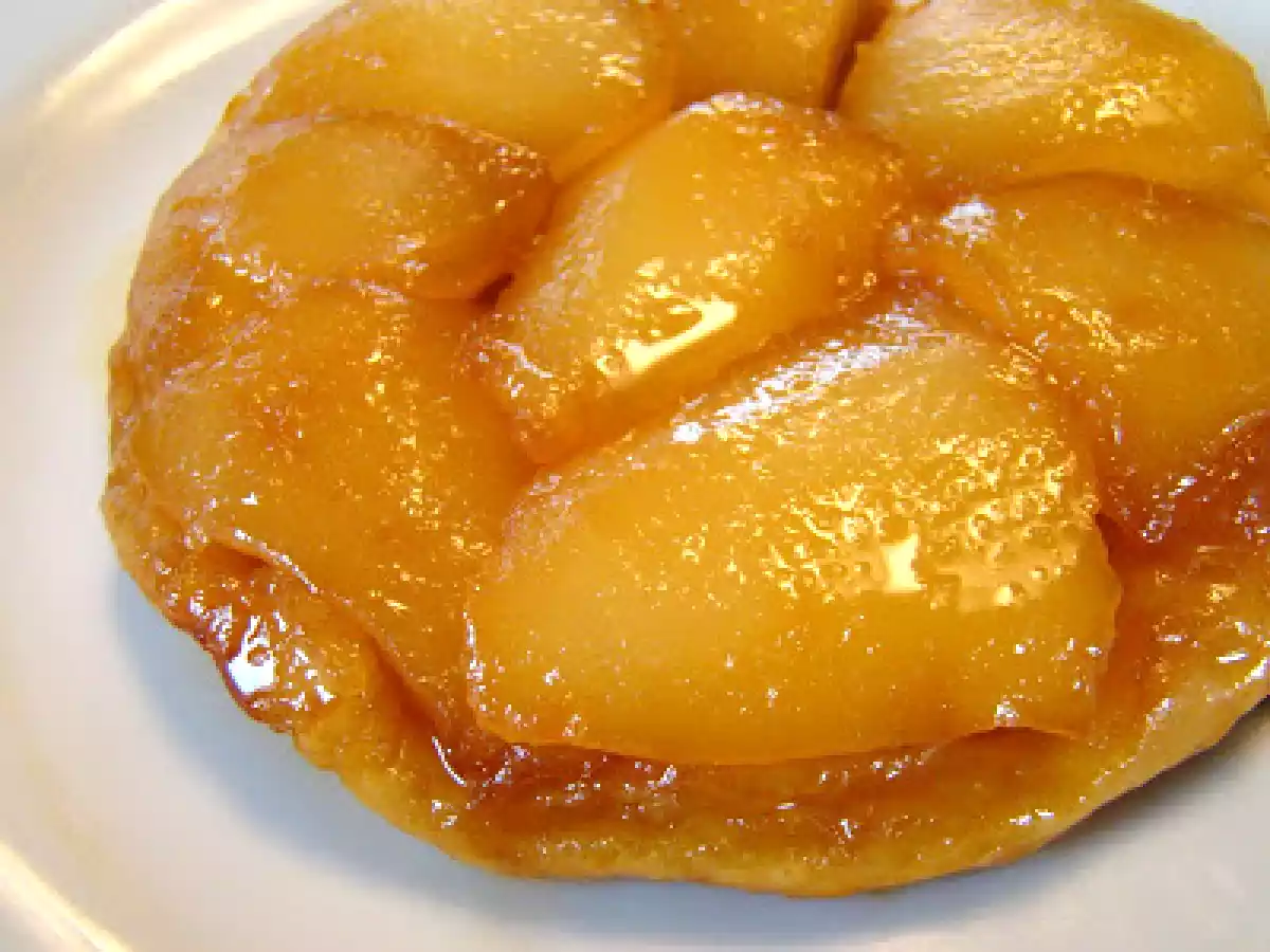 TarteTatin aus Roten Williamsbirnen mit Schuss