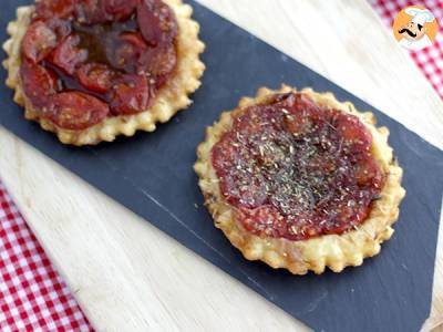 Tatin-Törtchen mit Kirschtomaten - foto 2