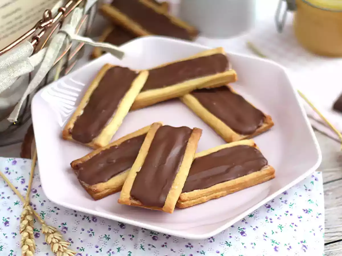 Twix-Kekse mit Karamell und Vollmilchschokolade - foto 2