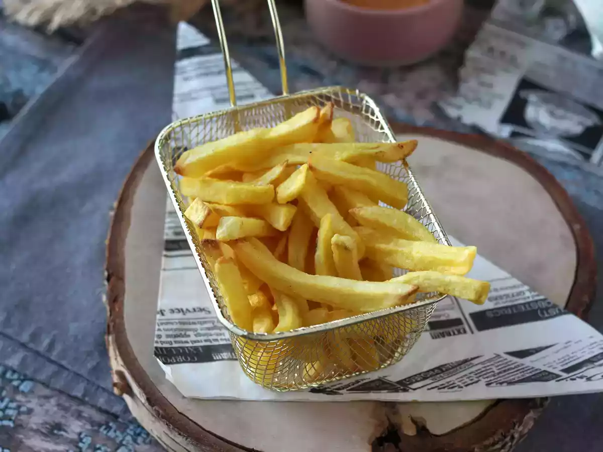 Ultraknusprige, tiefgefrorene Air Fryer Pommes frites! - foto 2