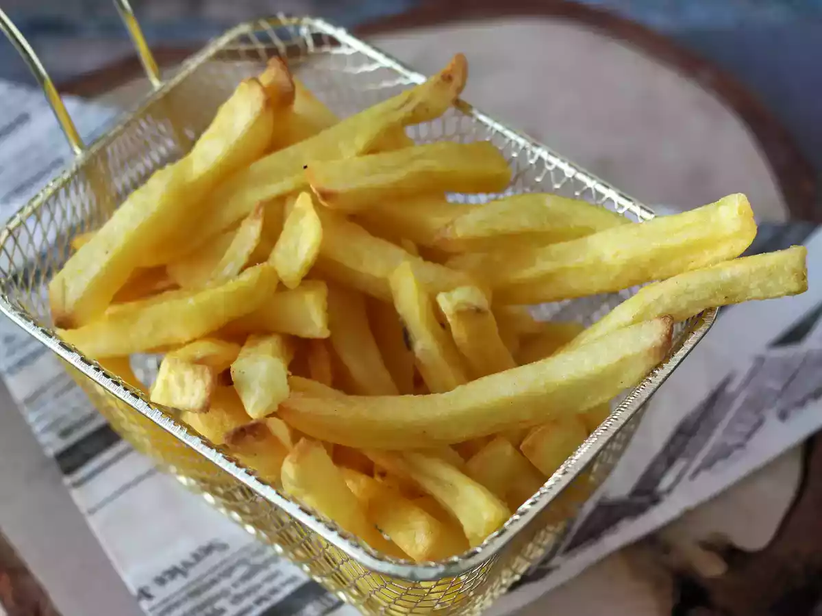 Ultraknusprige, tiefgefrorene Air Fryer Pommes frites! - foto 3