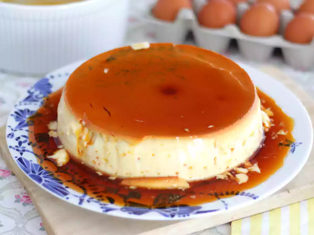 Vanille-Ei-Flan