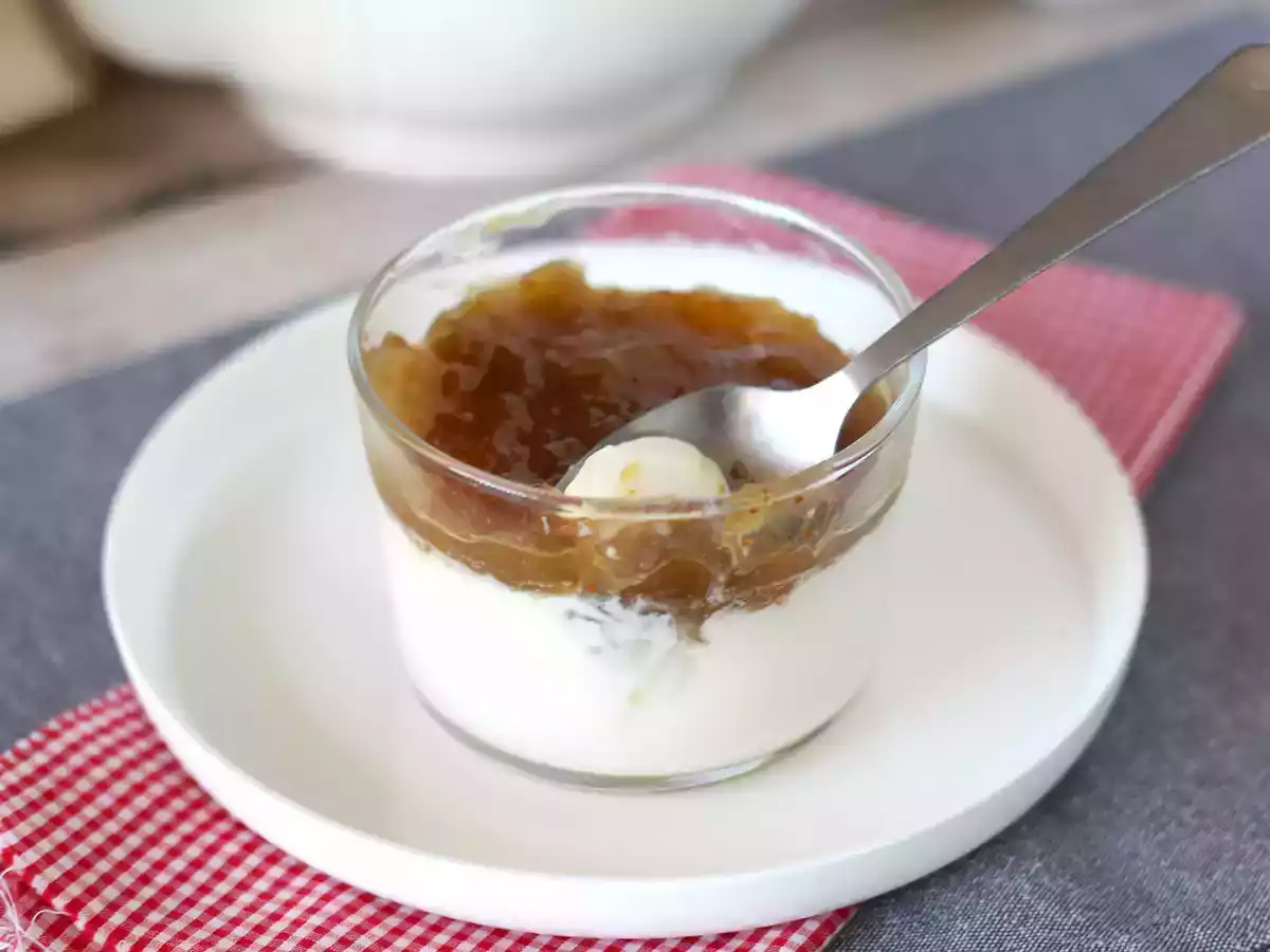 Vanille-Panna-Cotta mit Feigensauce - foto 3