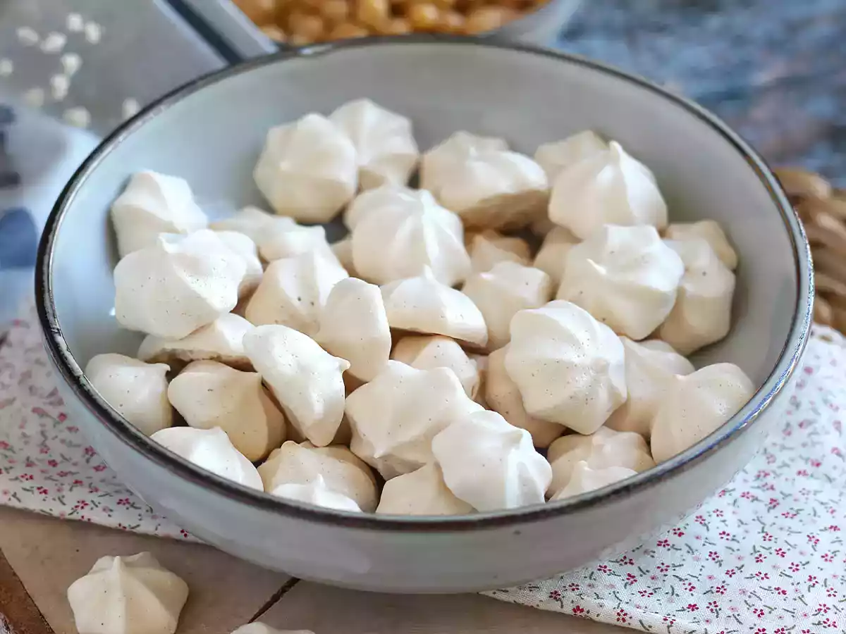 Vegane Meringues mit Aquafaba - foto 6